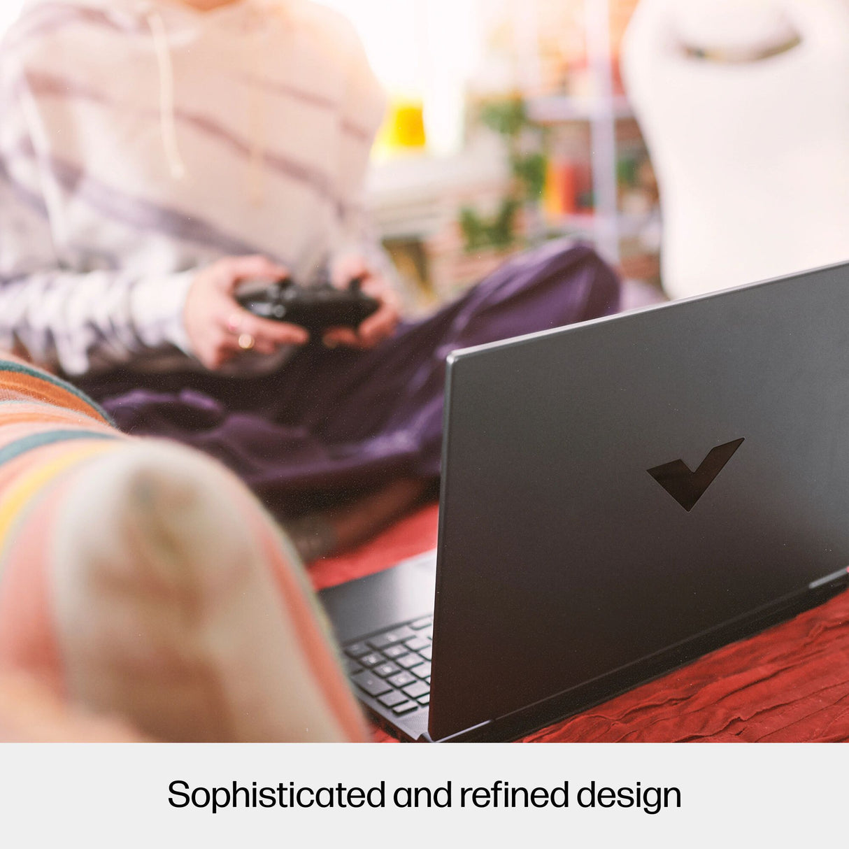 HP Victus Gaming Victus 15-fb1001na AMD Ryzen™ 5 7535HS Laptop 39.6 cm (15.6") Full HD 8 GB DDR5-SDRAM 512 GB SSD NVIDIA GeForce RTX 2050 Wi-Fi 6 (802.11ax) Windows 11 Home Black