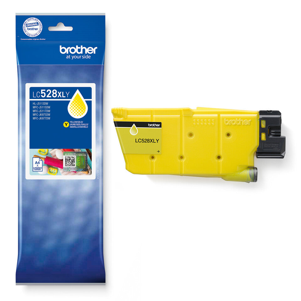 Brother LC528XLY Yellow ink cartridge 1 pc(s) Original Ultra High Yield
