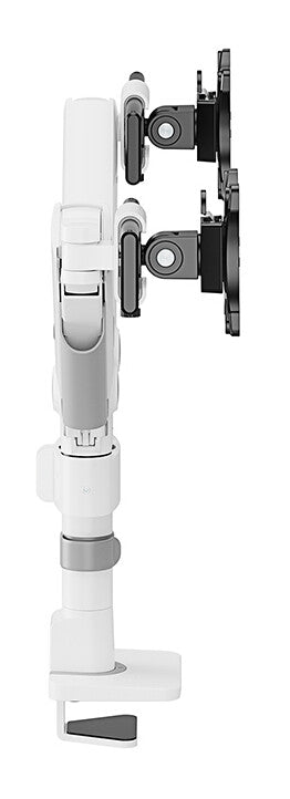 Neomounts DS65S-950WH2 Monitor arm 24-34" - gas spring - Topfix - multi-adjustable - 180°-stop