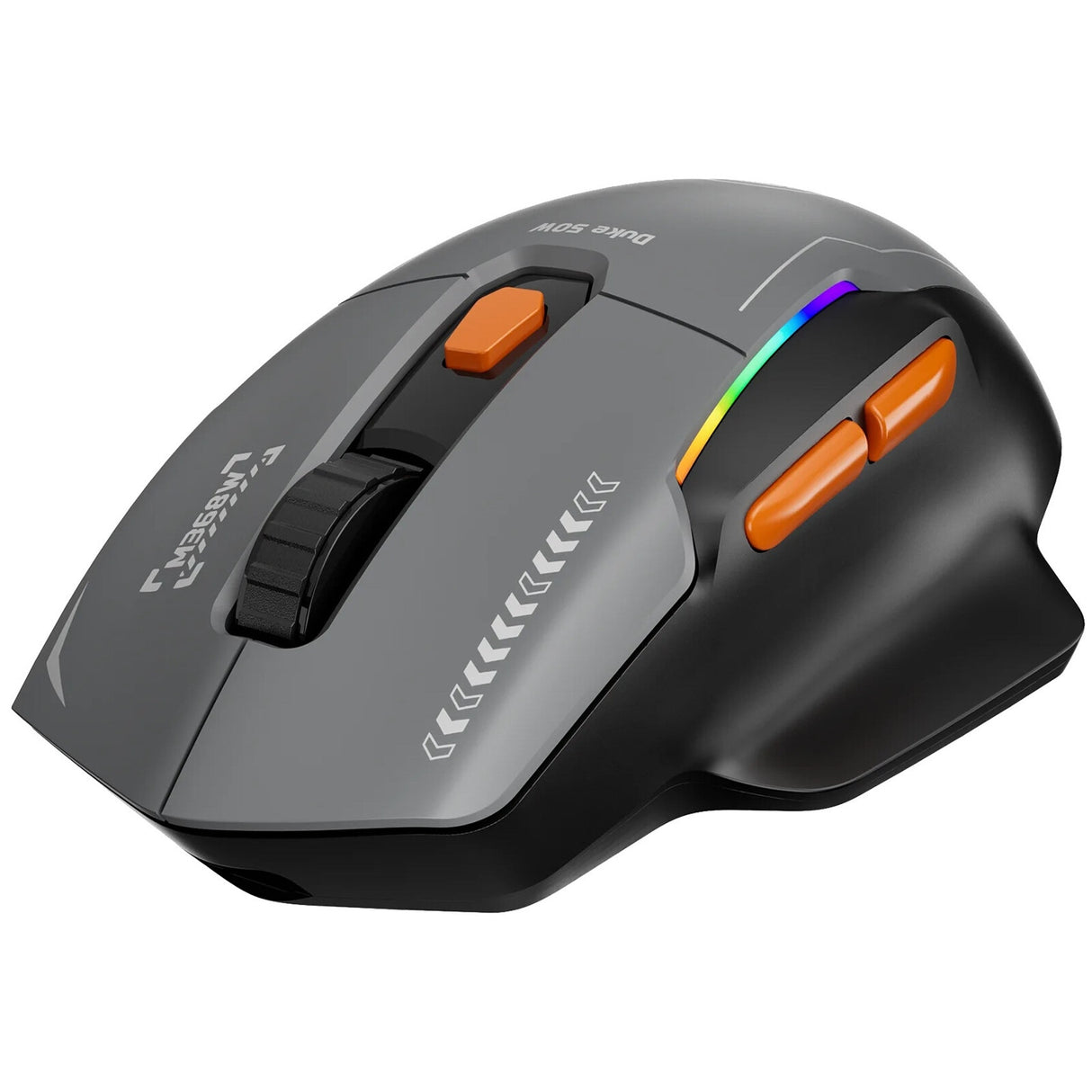 Marvo Duke 50 M368W Wireless Gaming , Tri-Mode Connectivity USB, 2.4GHz & Bluetooth, 6 DPI levels (800 - 12800), 1000Hz Polling Rate, 13 Mode RGB Backlighting, 79g mouse