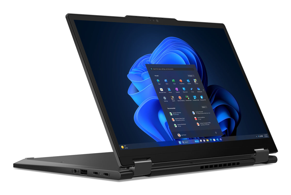 Lenovo ThinkPad X13 Gen 5 Intel Core Ultra 5 125U 16GB RAM 256GB SSD 13.3" WUXGA IPS Touchscreen Windows 11 Pro 2-in-1 Business Laptop with Pen - Black