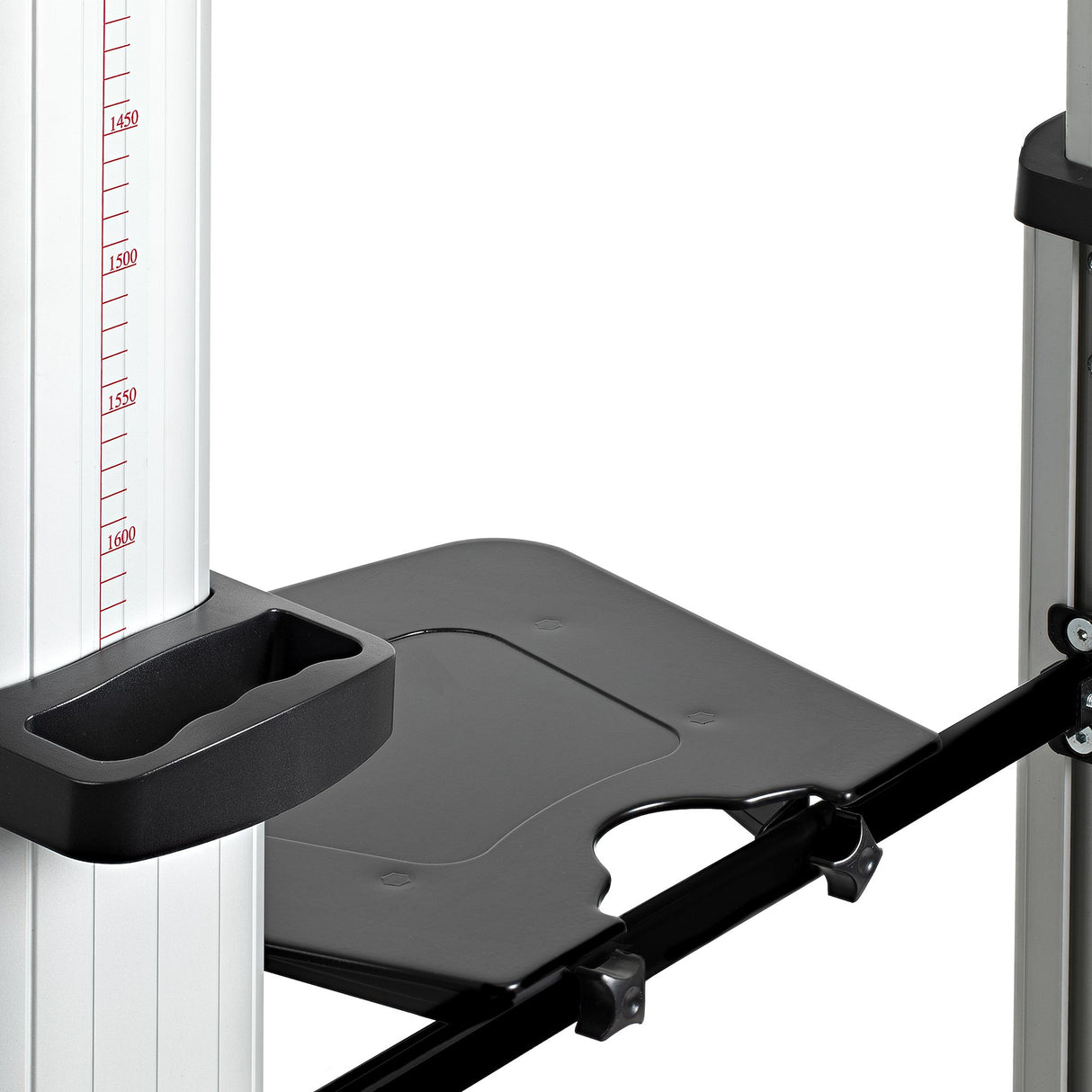 StarTech.com Dual TV Cart for 37-60in VESA TVs up to 110lb/50kg each - Height Adjustable TV Mount, Mobile Display Cart w/ Equipment Shelves - Rolling TV Cart on Wheels - Rolling TV Stand