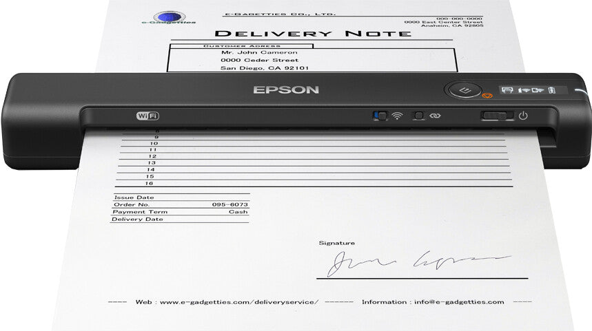 Epson WorkForce ES-60W 600 x 600 DPI A4 Black