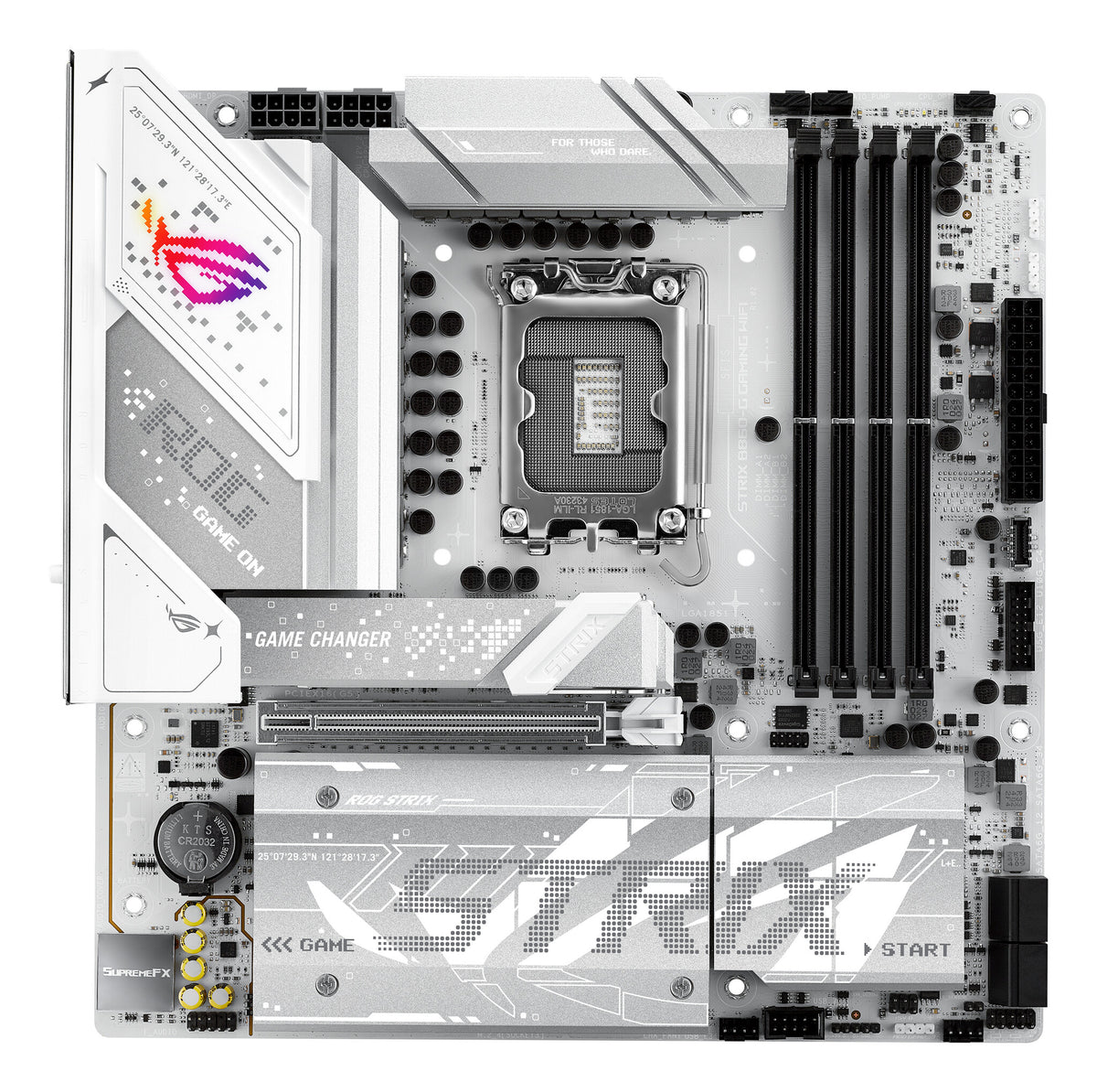 ASUS ROG STRIX B860-G GAMING WIFI Intel B860 LGA 1851 (Socket V1) micro ATX
