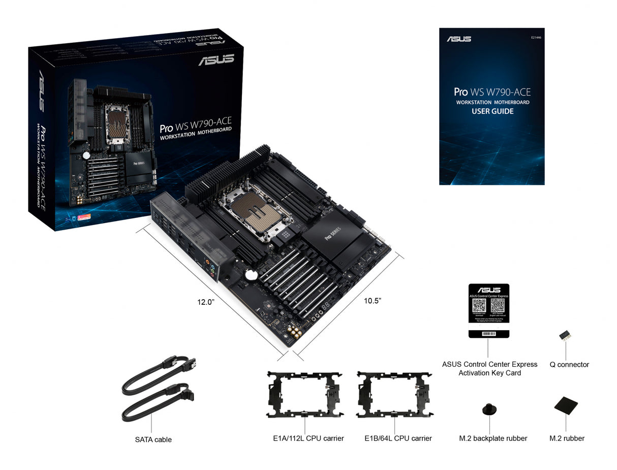 ASUS PRO WS W790-ACE Intel W790 LGA 4677 (Socket E) SSI CEB