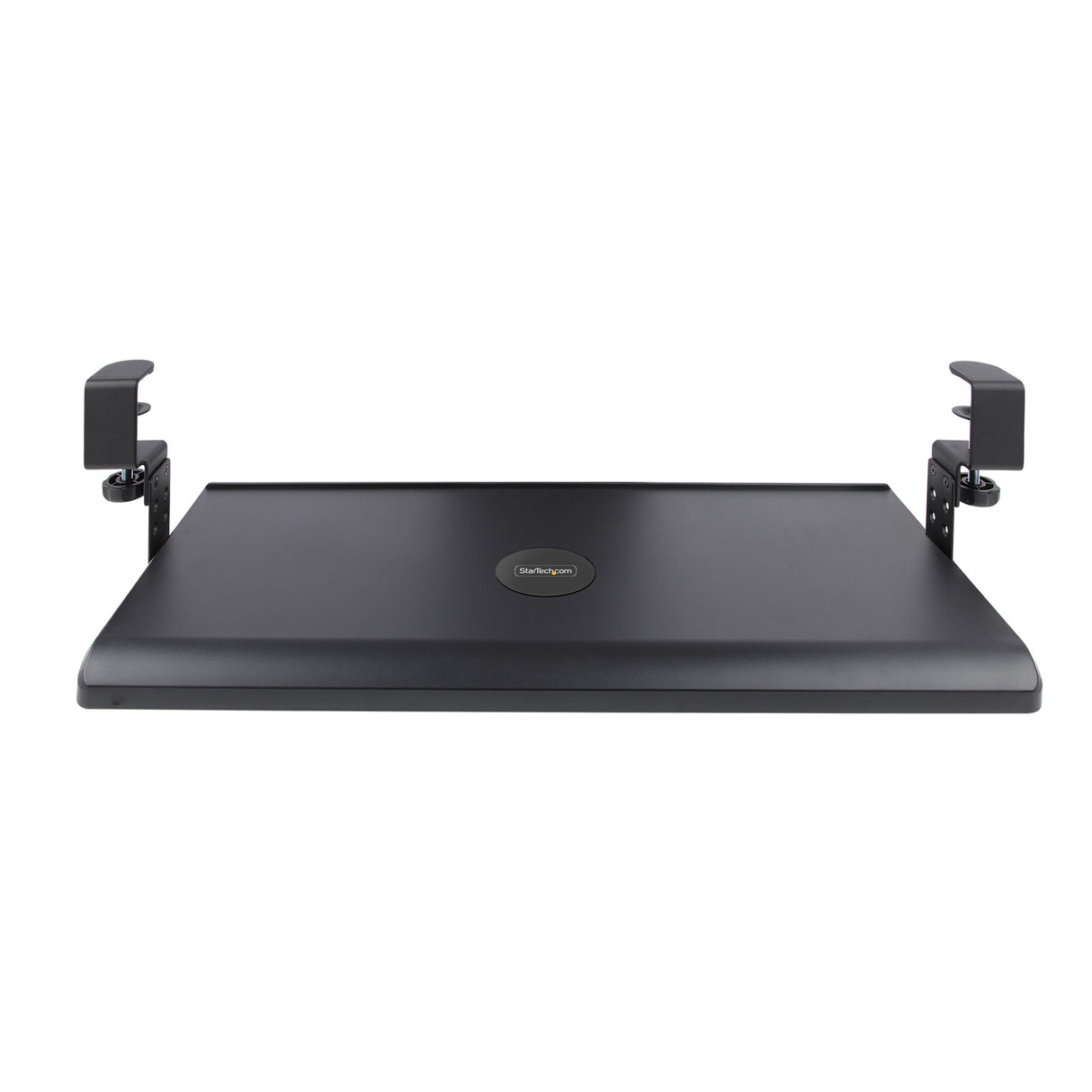 StarTech.com Under-Desk Keyboard Tray, Clamp-on Ergonomic Keyboard Holder, Up to 12kg (26.5lb), Sliding Keyboard and Mouse Drawer with C-Clamps, Height Adjustable Keyboard Tray (3.9/4.7/5.5 in) - TAA