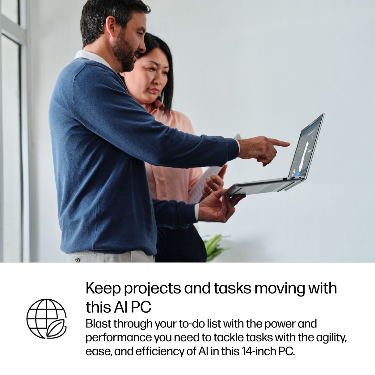 HP EliteBook 6 G1i AI Wolf Pro Security Edition Intel Core Ultra 7 255U Laptop 35.6 cm (14") Touchscreen WUXGA 16 GB DDR5-SDRAM 512 GB SSD Wi-Fi 7 (802.11be) Windows 11 Pro AI PC Silver