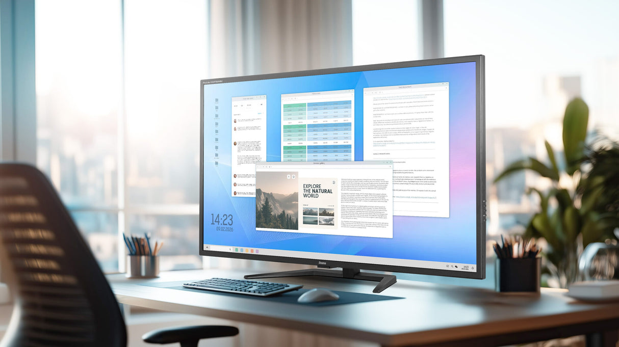 iiyama ProLite X4373UHSU-B2 computer monitor 108 cm (42.5") 3840 x 2160 pixels 4K Ultra HD LED Black