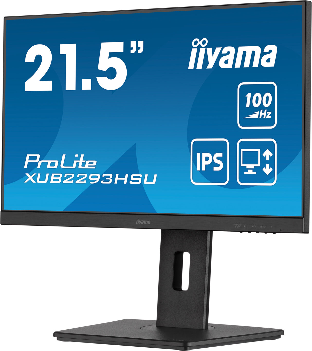iiyama ProLite XUB2293HSU-B7 computer monitor 54.6 cm (21.5") 1920 x 1080 pixels Full HD LED Black