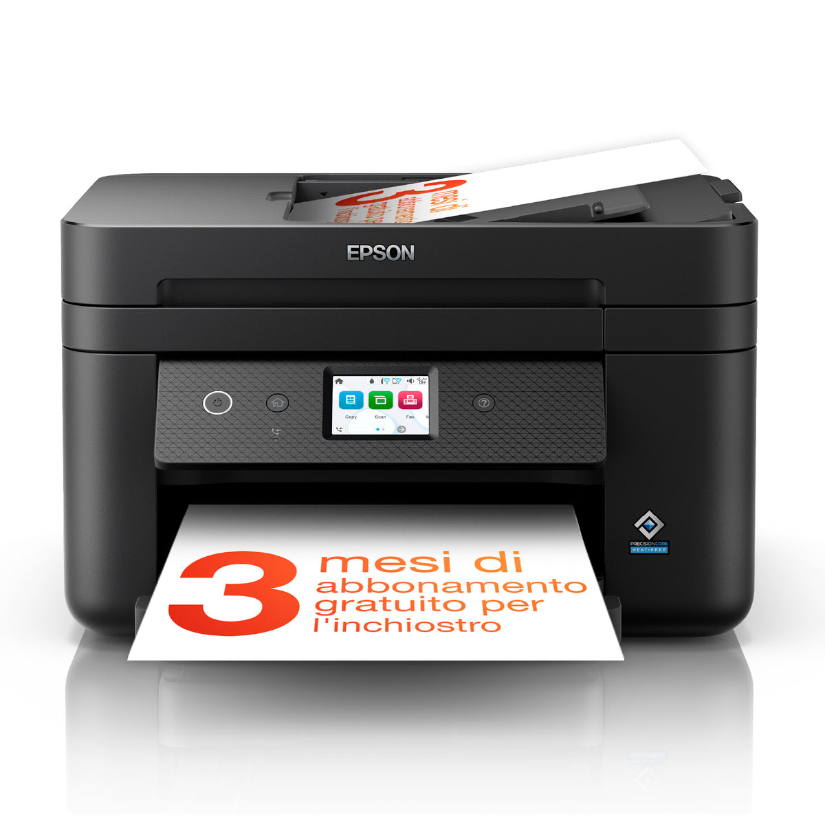Epson WorkForce WF-2960DWF C11CK60401 Impresora InkJet, Multifunción, A4, WiFi/USB, Fax, Dúplex, Pantalla Táctil LCD