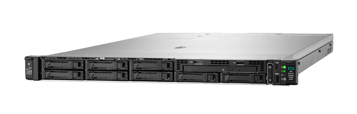 HPE ProLiant Compute DL360 Gen12 6507P 8c 1P 2x32GB-R 8SFF MR408i-o 2x480GB SSD 2x1000W PS EU Server