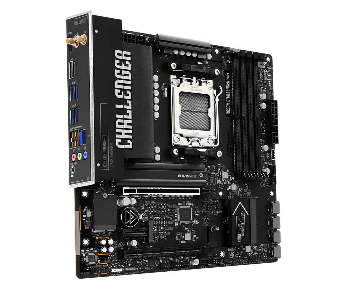 Asrock B850M Challenger WiFi AMD B850 Socket AM5 micro ATX