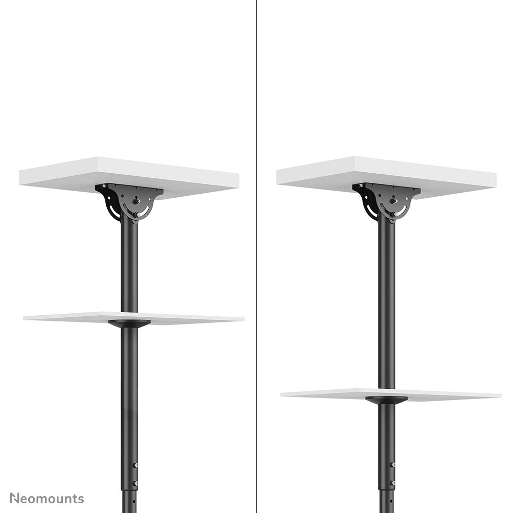 Neomounts CL35-440BL16XL Monitor/TV mount ceiling 37-70" - h 250-300 cm