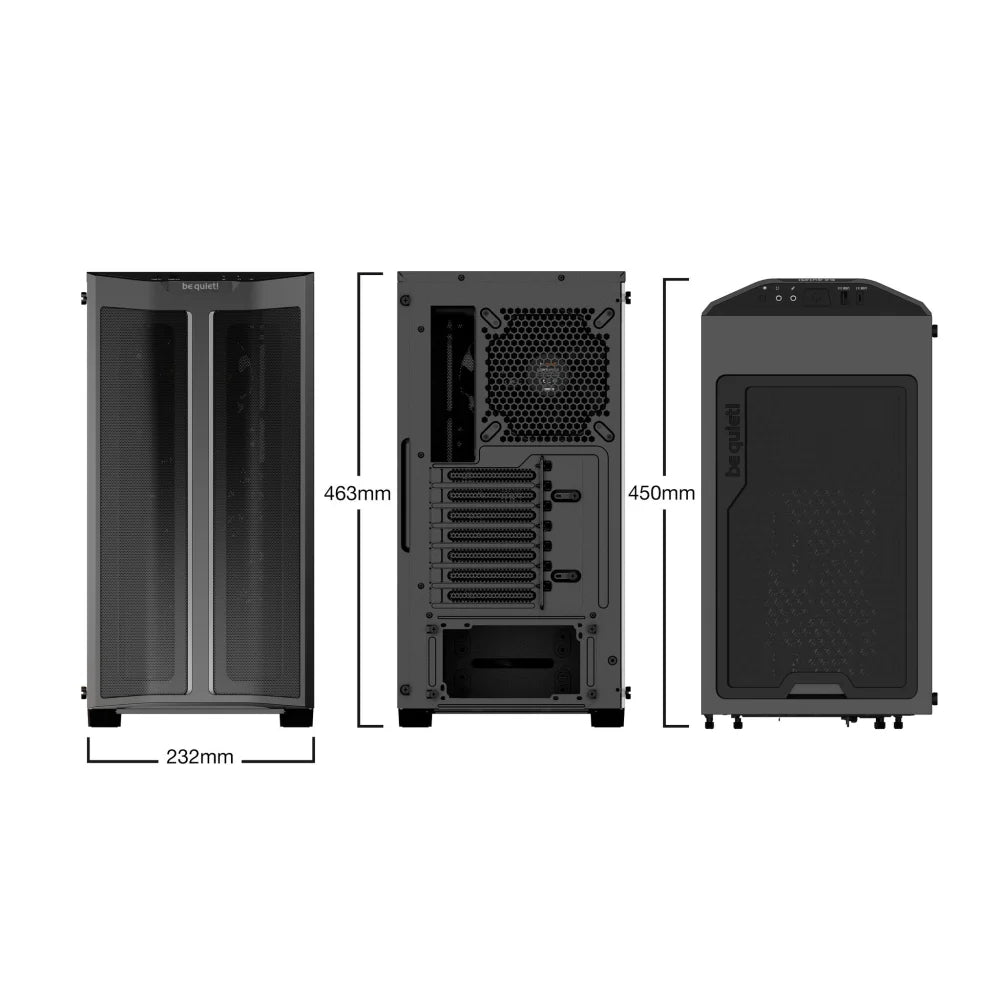 be quiet! PURE BASE 500 FX Black Midi Tower - Computer Cases