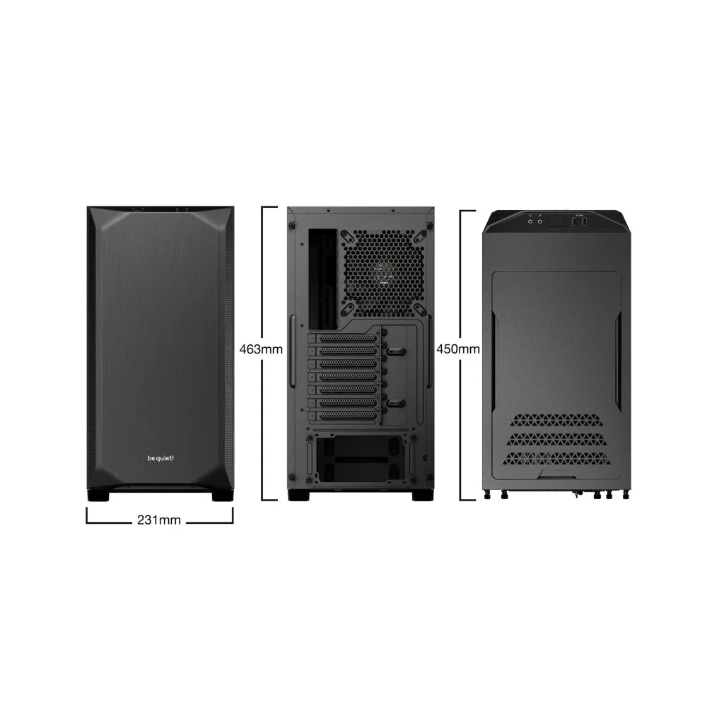 be quiet! Pure Base 500 Window Black - Computer Cases