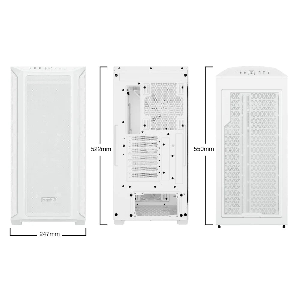 be quiet! Shadow Base 800 FX White Midi Tower - Computer