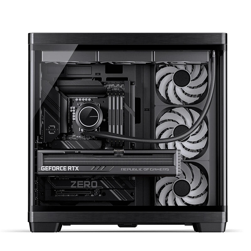 Jonsbo TK-4 Wood Tower Black, Wood