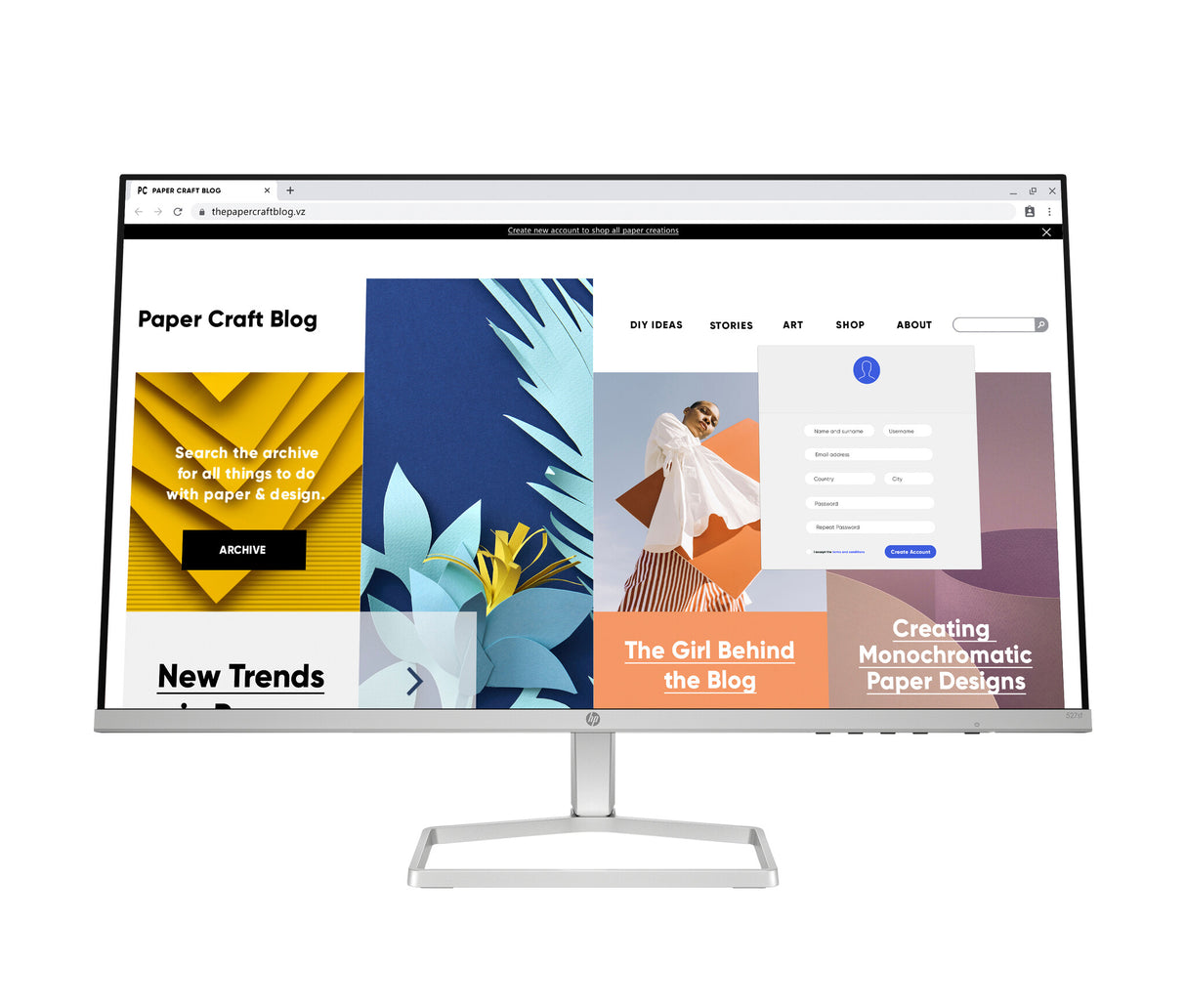 HP Series 5 27 inch FHD Monitor - 527sf