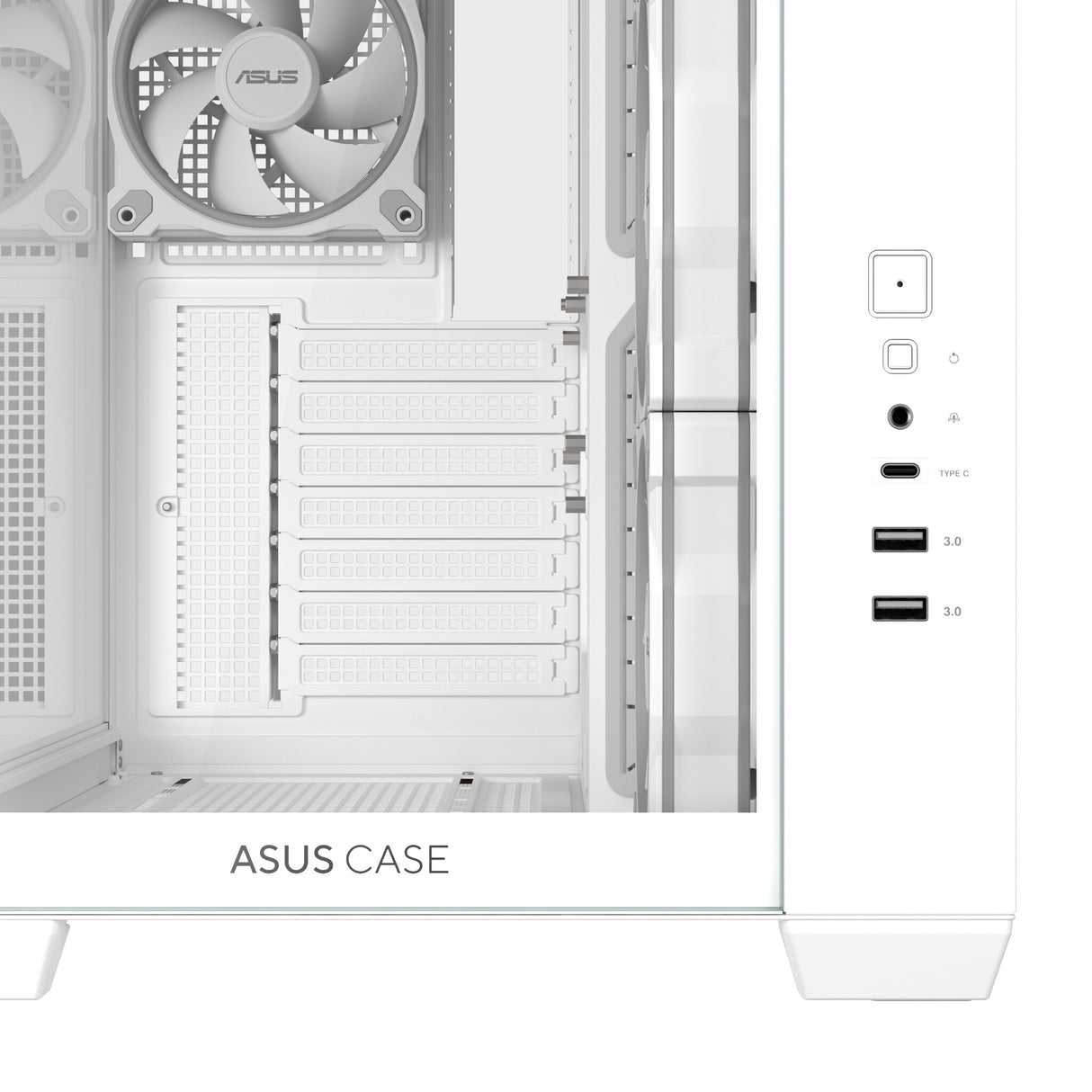 ASUS A32 Plus TG ARGB White Midi Tower