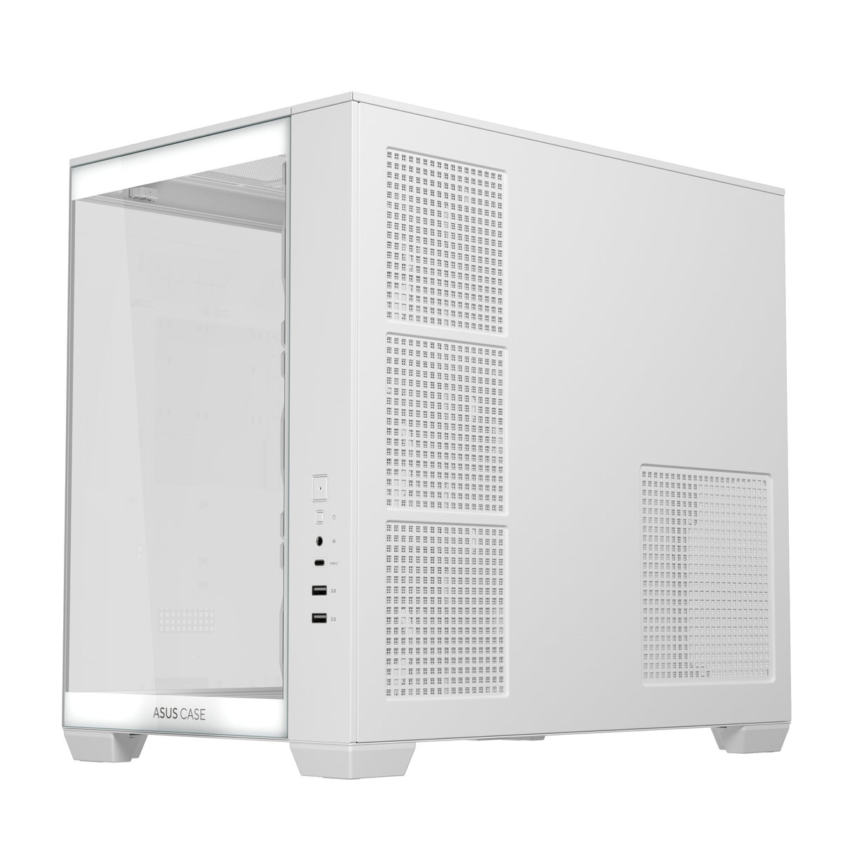 ASUS A32 Plus TG ARGB White Midi Tower