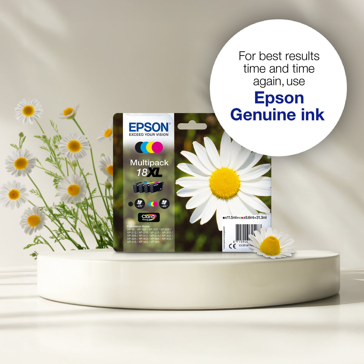 Epson Daisy 18 Claria Home Multipack 4-colours EasyMail Ink