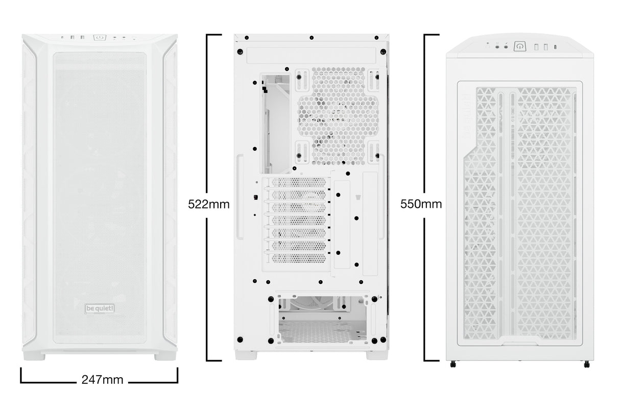 be quiet! Shadow Base 800 FX White Midi Tower