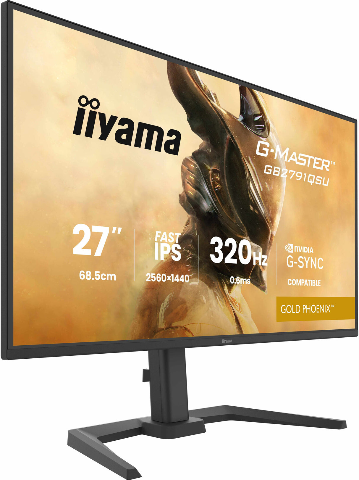 iiyama G-MASTER GB2791QSU-B1 computer monitor 68.6 cm (27") 2560 x 1440 pixels Wide Quad HD Black