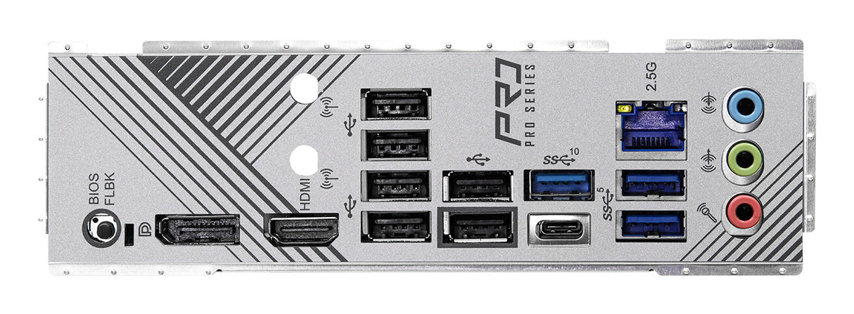 Asrock B650 PRO RS, AMD B650, AM5, ATX, 4 DDR5, HDMI, DP, LAN 2,5G, PCIe4, RVB, 3x M.2