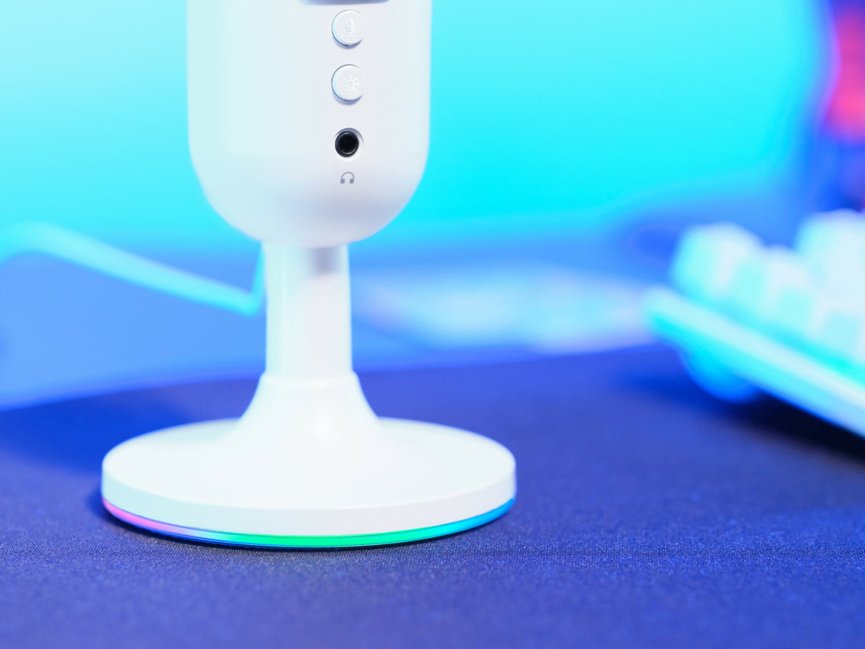 Trust GXT 234P Yunix White Table microphone