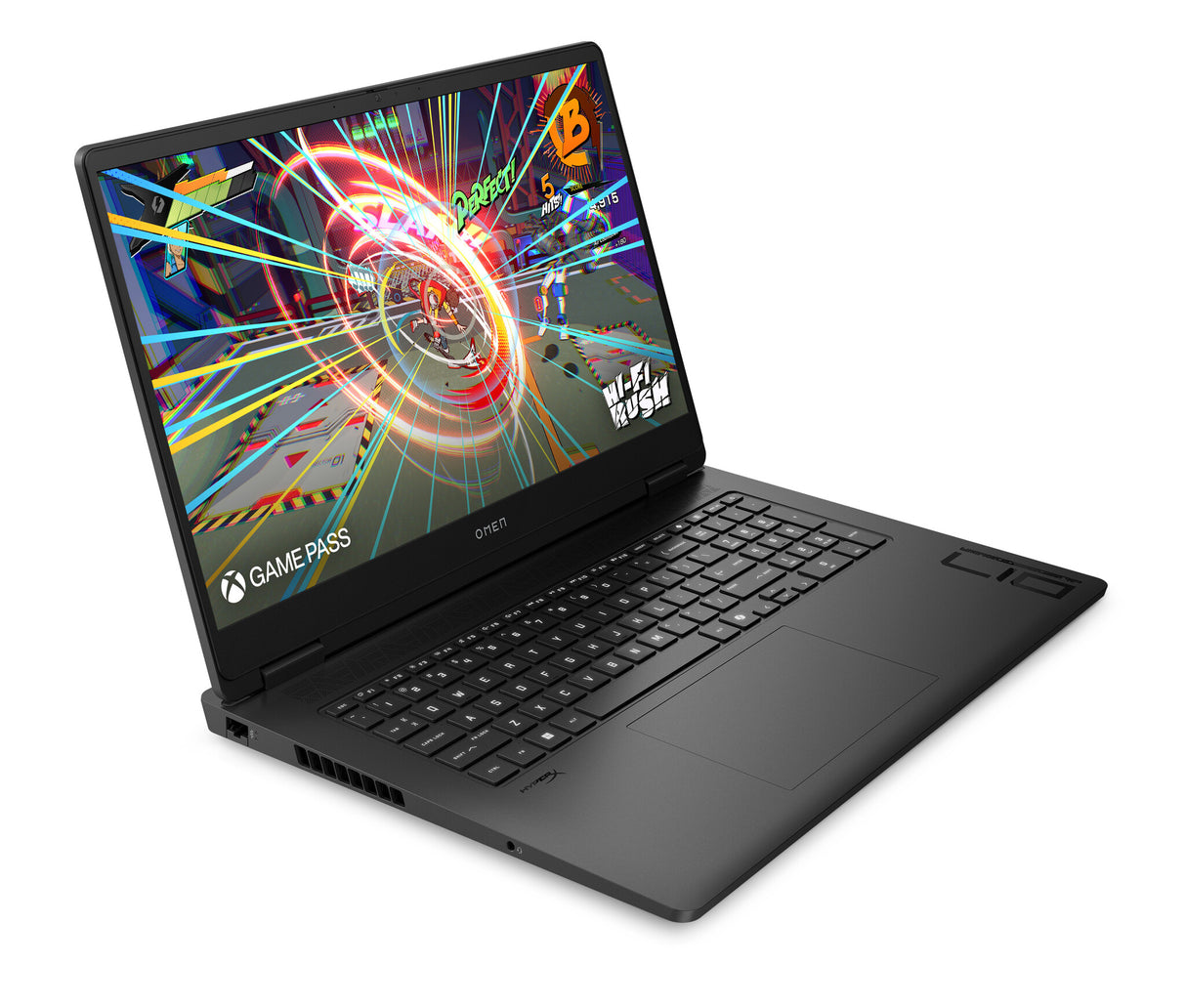 HP OMEN Gaming 17-db1000na Copilot+ PC AMD Ryzen AI 7 350 Laptop 43.9 cm (17.3") Full HD 16 GB DDR5-SDRAM 1 TB SSD NVIDIA GeForce RTX 5060 Wi-Fi 6 (802.11ax) Windows 11 Home Black