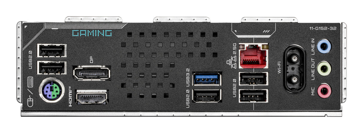 GIGABYTE H810M GAMING WIFI6 Motherboard - Intel Core Ultra (Series 2) CPUs, 4+1+2 Phases VRM, up to 6400MHz DDR5, 1xPCIe 4.0 M.2, 2.5GbE LAN, WIFI 6, USB 3.2 Gen 1