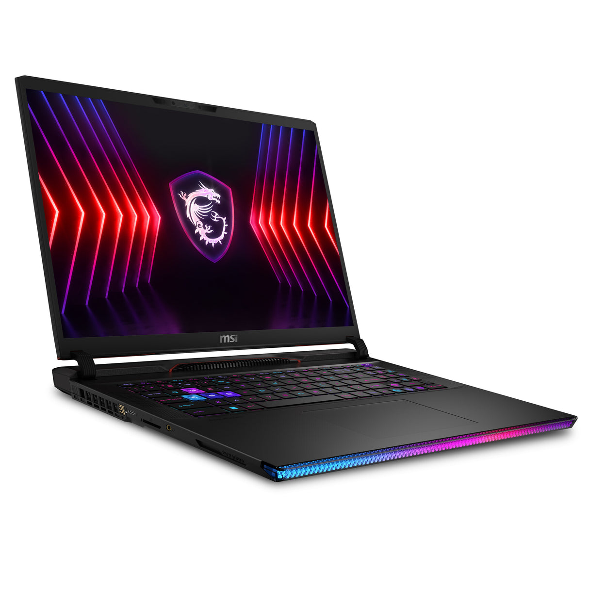 MSI Gaming Raider GE78 HX 14VHG-647U Intel® Core™ i9 i9-14900HX Laptop 43.2 cm (17") Quad HD+ 32 GB DDR5-SDRAM 4 TB SSD NVIDIA GeForce RTX 4080 Wi-Fi 7 (802.11be) Windows 11 Pro Black