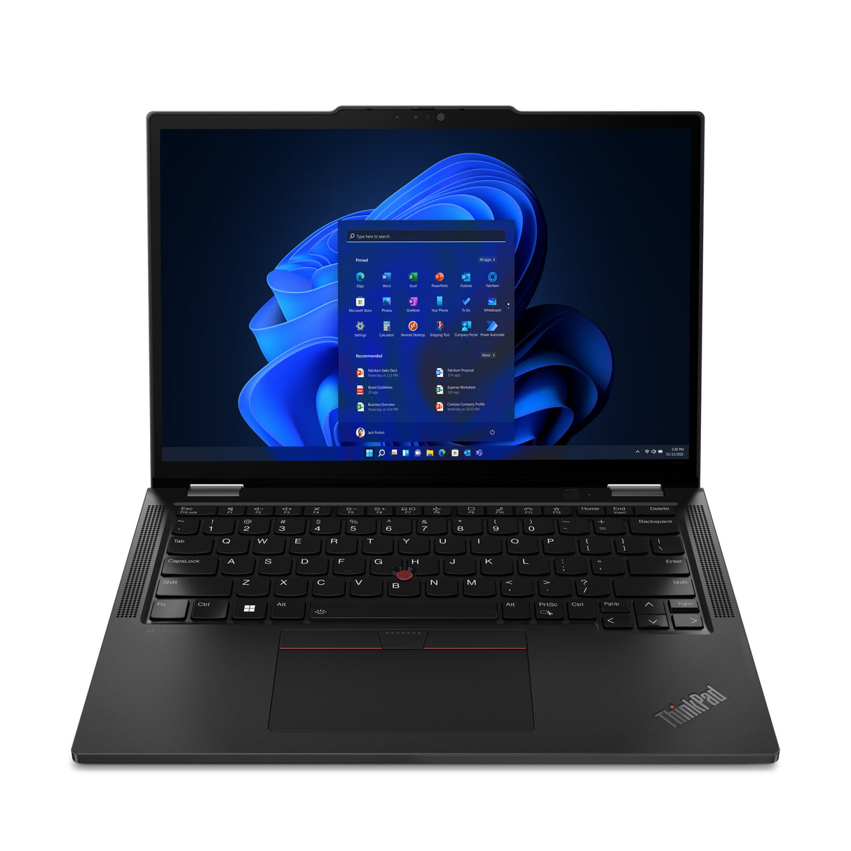 Lenovo ThinkPad X13 Yoga Gen 4 Intel® Core™ i5 i5-1335U Hybrid (2-in-1) 33.8 cm (13.3") Touchscreen WUXGA 16 GB LPDDR5-SDRAM 256 GB SSD Wi-Fi 6E (802.11ax) Windows 11 Pro UK English Black