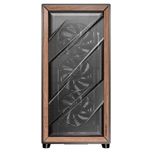 Antec FLUX SE Midi Tower Black, Wood