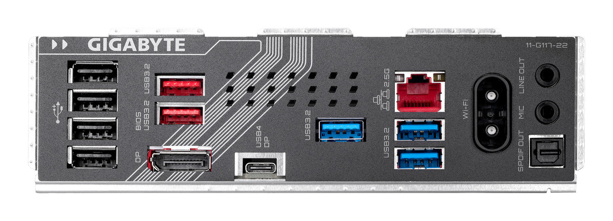 GIGABYTE Z890 GAMING X WIFI7 Motherboard - Supports Intel Core Ultra (Series 2) CPUs, 16+1+2 phases VRM, up to 8800MHz DDR5 (OC), 1xPCIe 5.0 + 3xPCIe 4.0, Wi-Fi 7, 2.5GbE LAN, USB 4