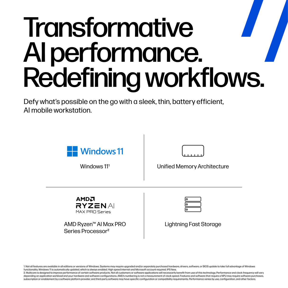 HP ZBook Ultra G1a Copilot+ PC AMD Ryzen AI Max+ PRO PRO 395 Mobile workstation 35.6 cm (14") Touchscreen 2.8K 128 GB LPDDR5x-SDRAM 2 TB SSD Wi-Fi 7 (802.11be) Windows 11 Pro AI Workstation, AI PC Silver
