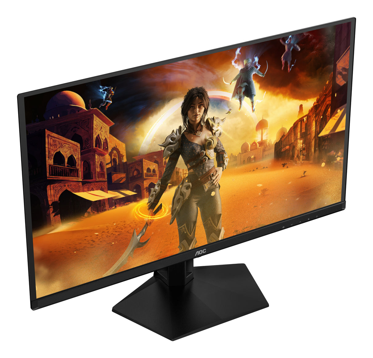 AOC G4 Q27G41ZDF computer monitor 67.3 cm (26.5") 2560 x 1440 pixels Quad HD QD-OLED Black, Red