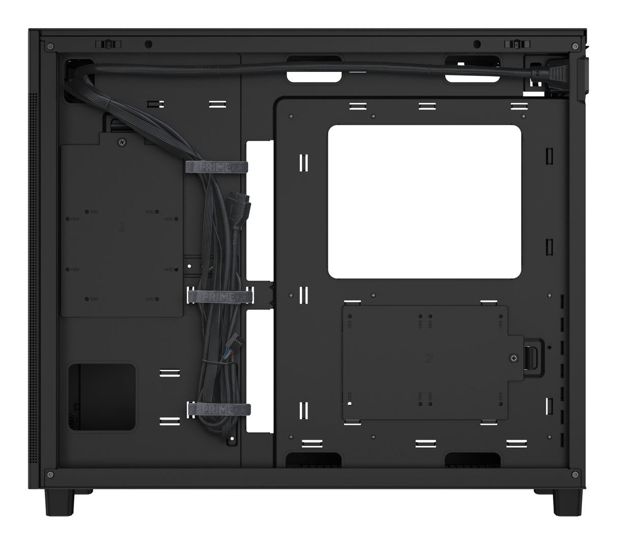 ASUS PRIME AP303 TG Black Midi Tower