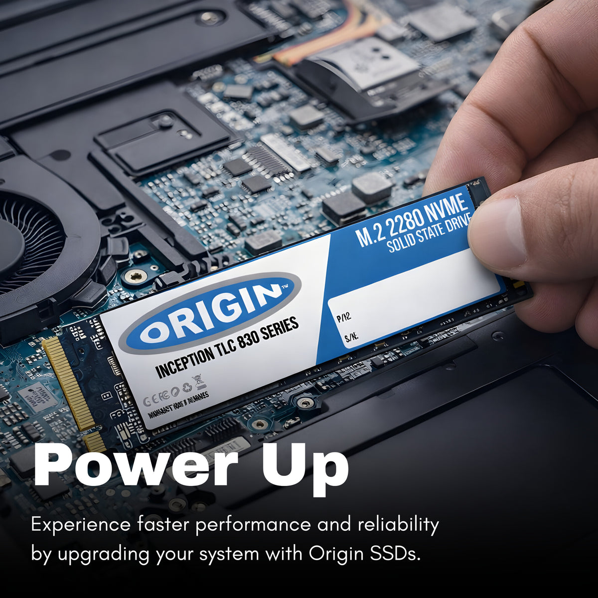 Origin Storage Inception SSD 2TB NVMe M.2 80mm EQV to Lexar NM790 CLASS 50
