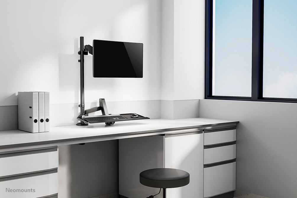 Neomounts DS90-325BL1 Sit-stand workstation desk 17-32" - gas spring