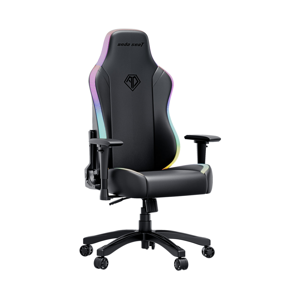Anda Seat Luna RGB Gaming armchair Padded seat Black