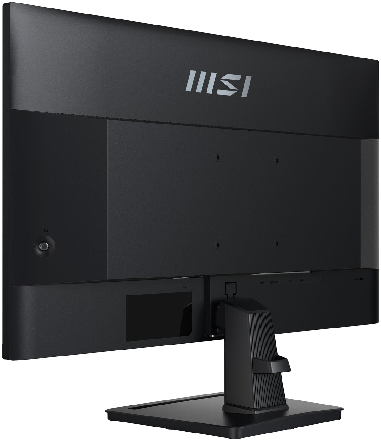 MSI Pro MP245G 24 Inch Monitor, FHD (1920 x 1080), 100Hz, IPS, 1ms, 1x HDMI 1.4b, 1x DP 1.2a output, 1x D-Sub(VGA), Built-in Speakers, Anti-Glare, Anti-Flicker, Less Blue light, TÜV Certified, VESA, Kensington, Black