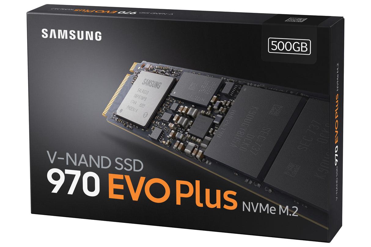 Disque SSD M.2 PCIe NVMe Samsung 970 EVO PLUS 500 Go