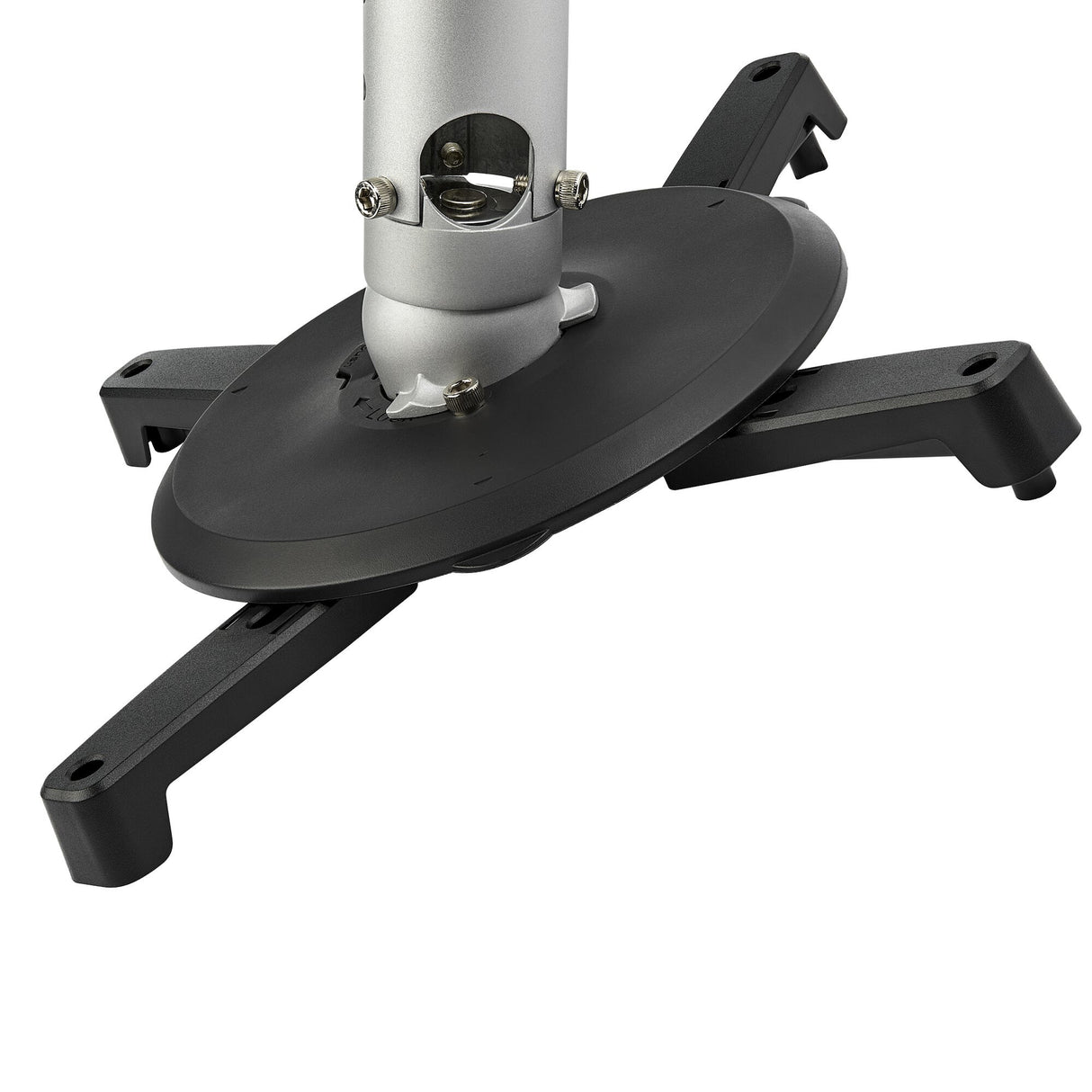StarTech.com Universal Ceiling Projector Mount - Heavy Duty Height Adjustable/Extendable Pole Mount 5-22.7" from Ceiling - 33lb (15kg) - Tilt/Rotate - Hanging Projector Mount w/ Bracket