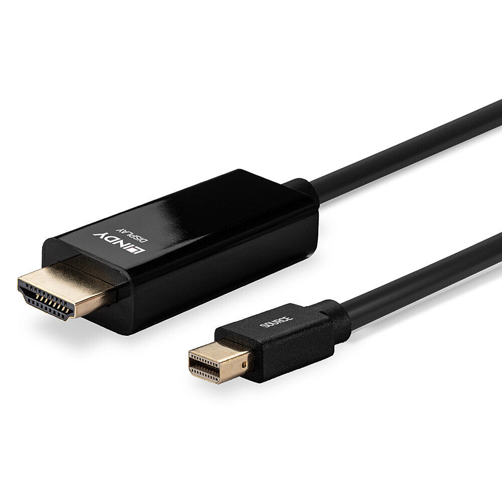 Lindy 1m Mini DisplayPort to HDMI 10.2G Cable
