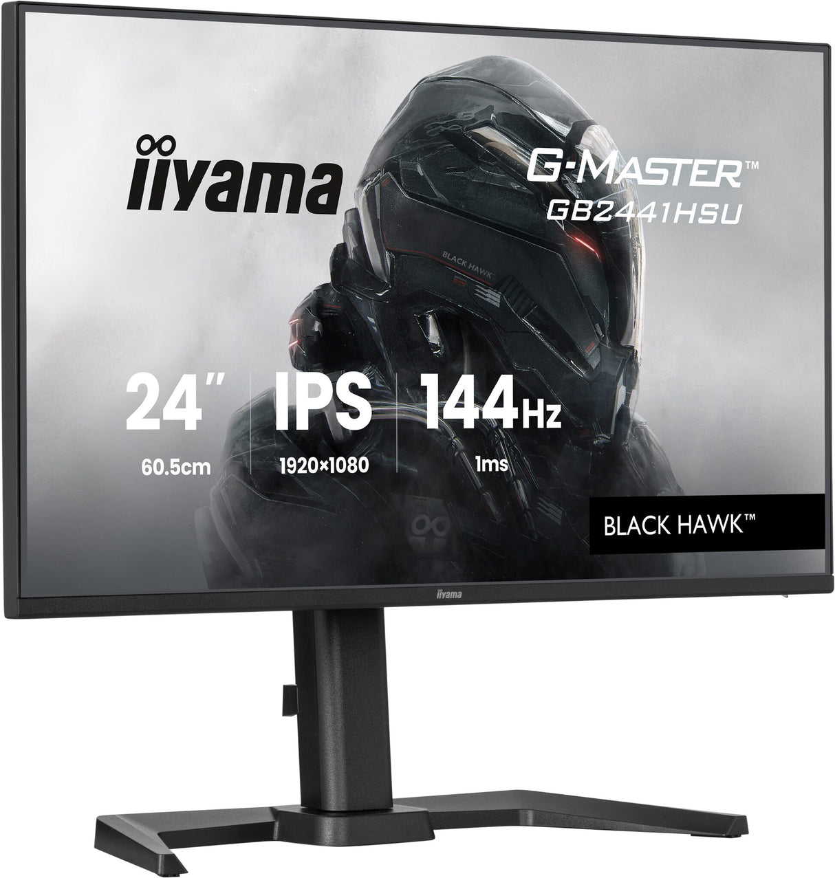 iiyama G-MASTER GB2441HSU-B1 computer monitor 60.5 cm (23.8") 1920 x 1080 pixels Full HD LED Black