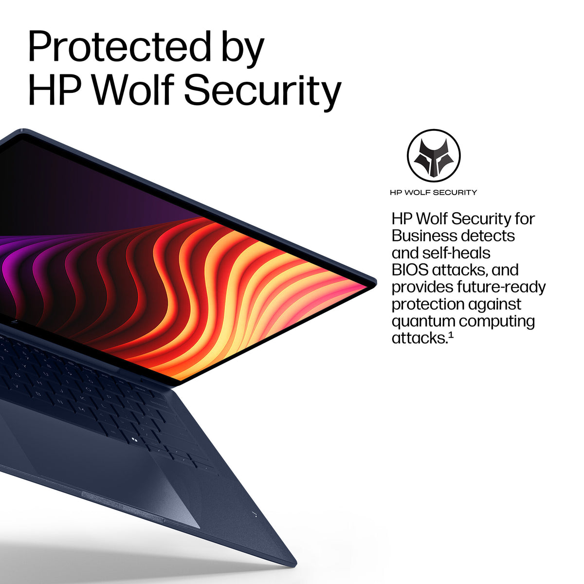HP EliteBook X G2i 14 inch Notebook Next Gen AI PC Wolf Pro Security Edition Copilot+ PC Intel Core Ultra 5 325 Laptop 35.6 cm (14") 3K 32 GB LPDDR5x-SDRAM 512 GB SSD Wi-Fi 7 (802.11be) Windows 11 Pro Blue