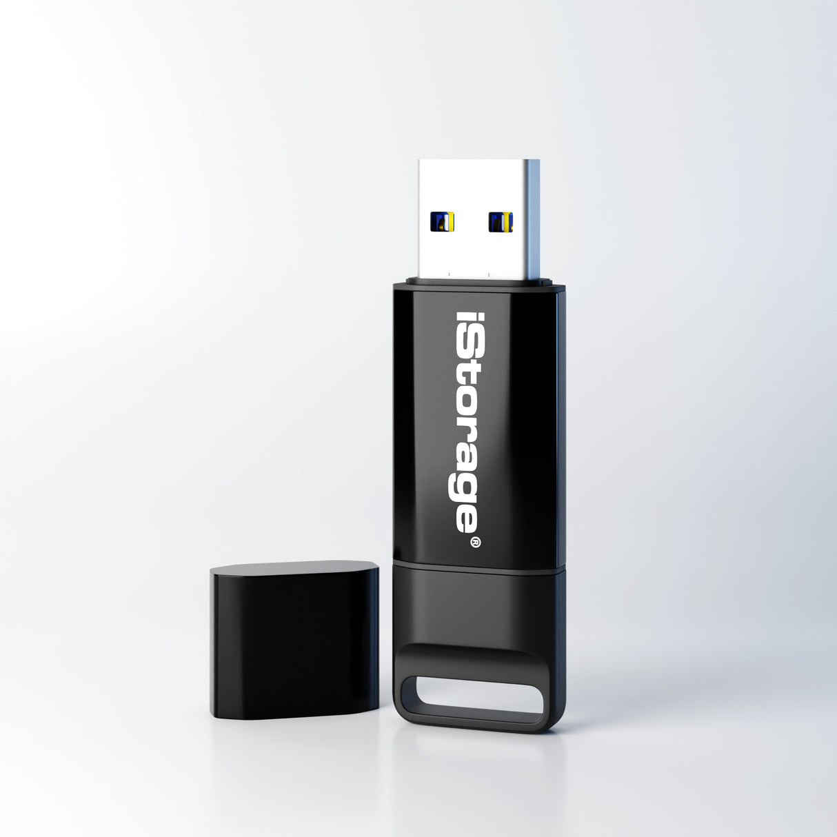 iStorage datAshur BT 128 GB | Encrypted Secure Flash Drive | Unlock via Smartphone Using Bluetooth | FIPS 140-2 Level 3 Certified | Remote Management Ready