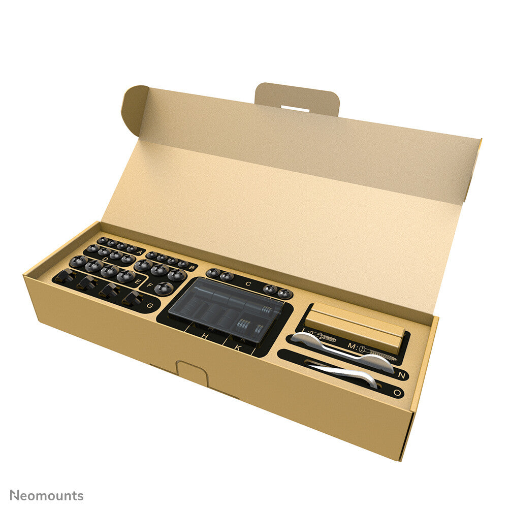 Neomounts WL30S-950BL19 Heavy duty wall mount 55-115" - fixed - lockable - landscape and portrait