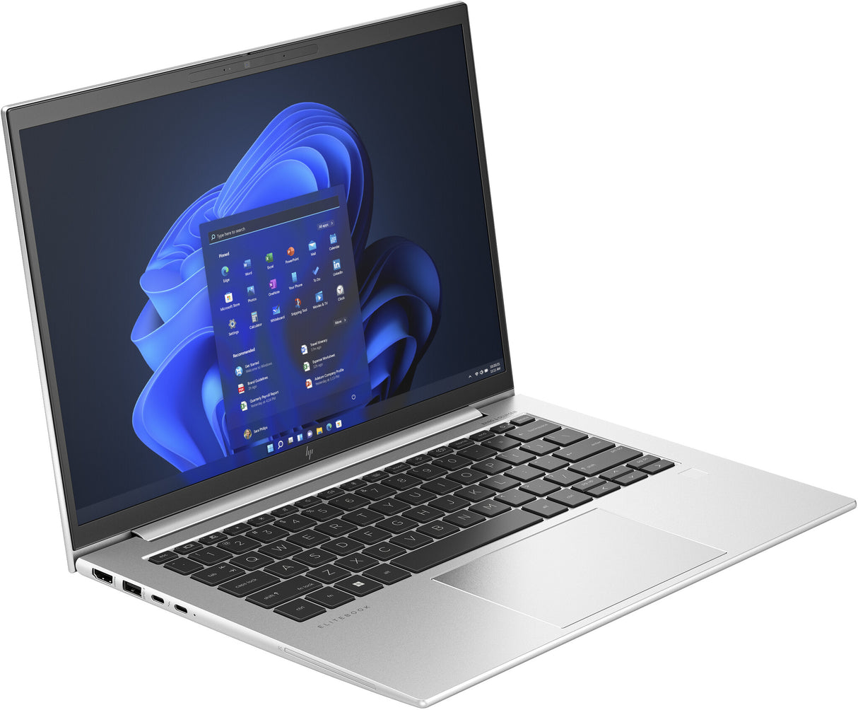 HP EliteBook 1040 14 G10 Intel® Core™ i7 i7-1365U Laptop 35.6 cm (14") WUXGA 16 GB DDR5-SDRAM 512 GB SSD Wi-Fi 6E (802.11ax) Windows 11 Pro Silver
